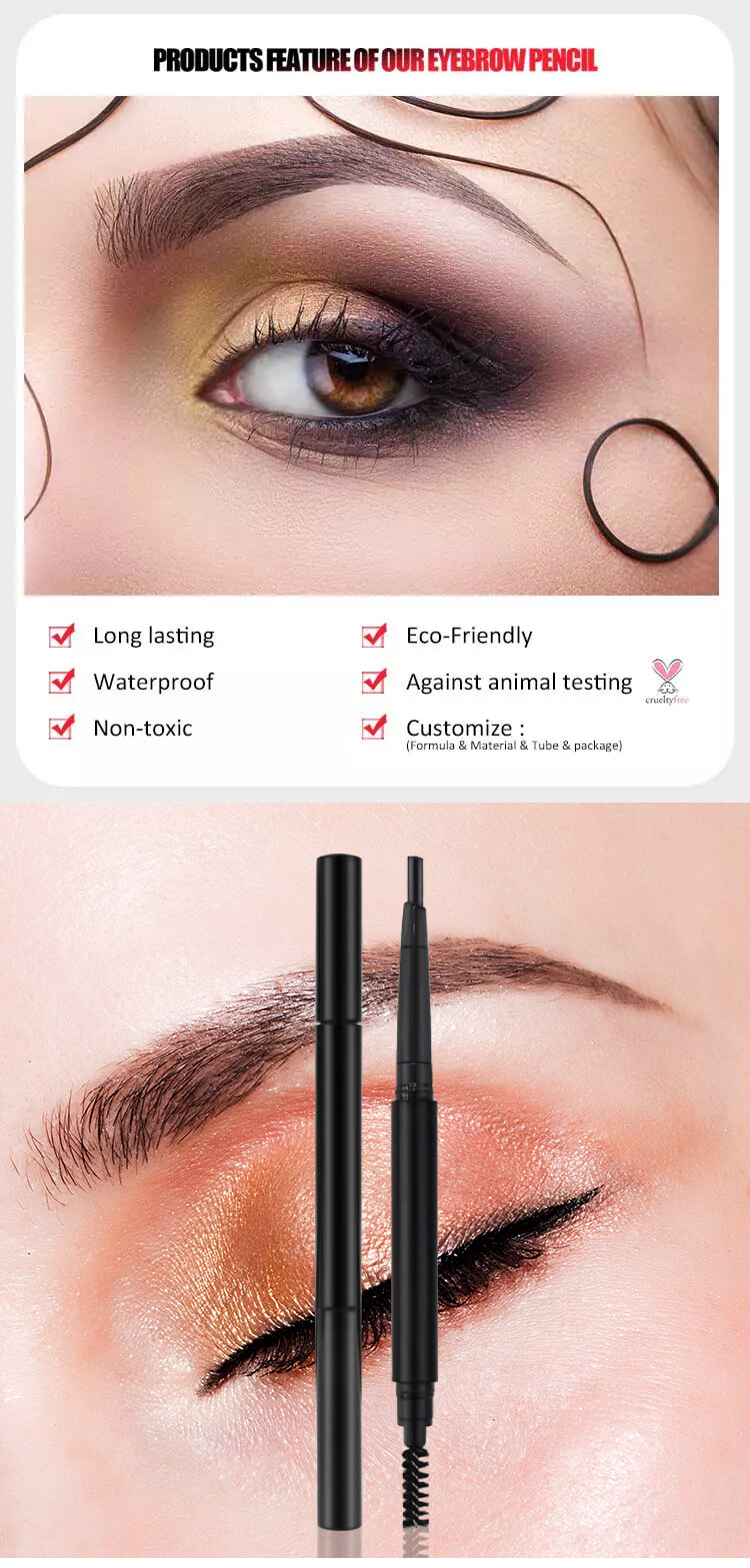 Custom Eyebrow Pencil