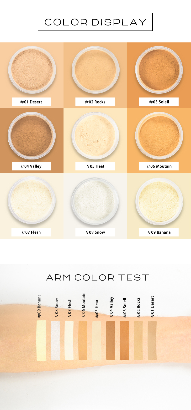 Custom Loose Powder